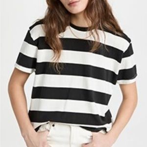 Isabel Marant Etoile Cotton Wide Striped Tee Shirt